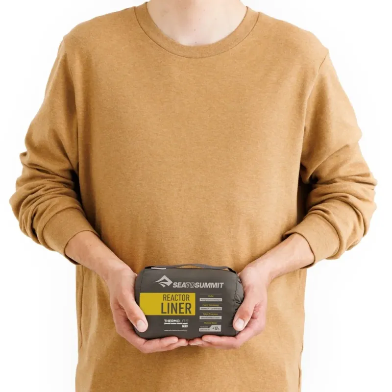 Liners Sea To Summit Reactor Liner Thermolite Pro Drawcord Standard