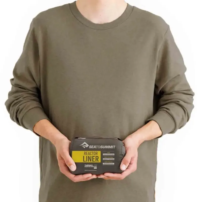 Liners Sea To Summit Reactor Pro Mummy Standard Black