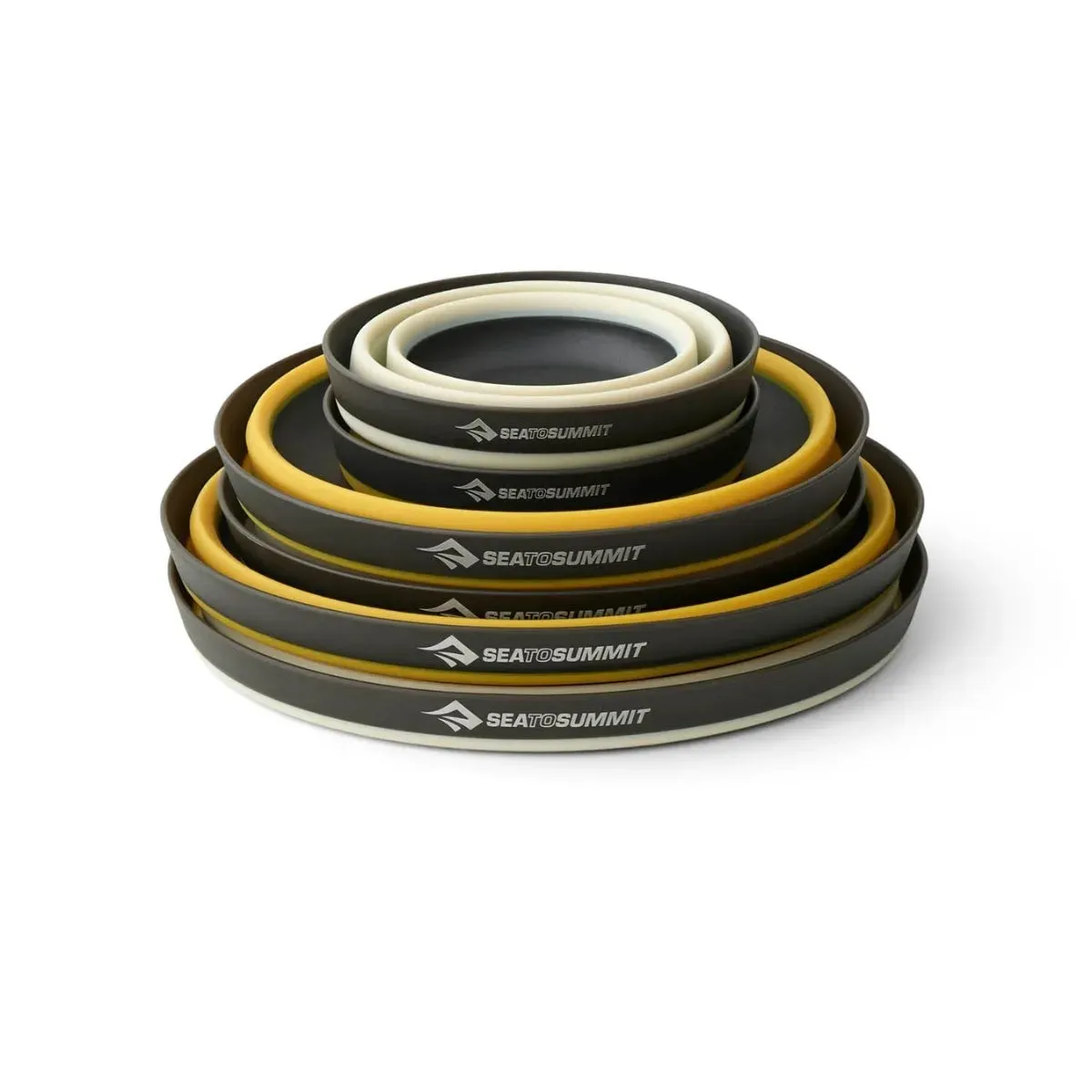 Set Camping Sea To Summit Plegable Ultraliviano Frontier Bowls Vasos 6 Piezas