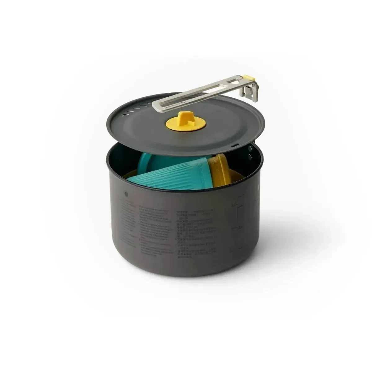 Set Camping Sea To Summit Ultraliviano Frontier Olla Bowls Vasos 5 Piezas