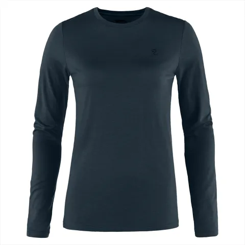 Camiseta Fjall Raven Abisko Wool Long Sleve Mujer