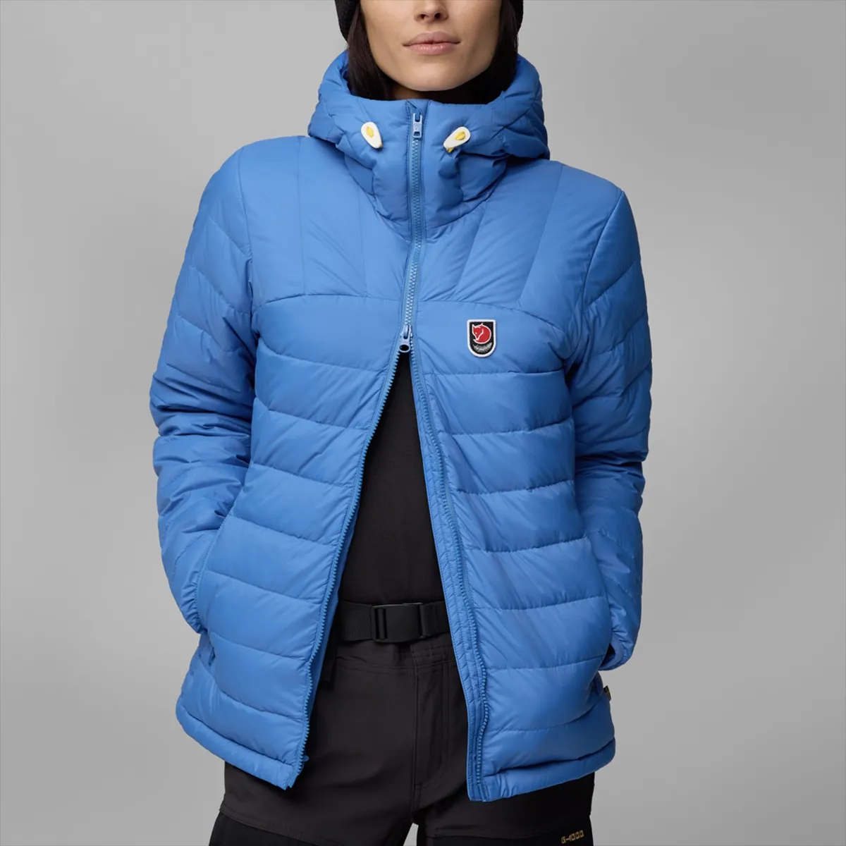 Campera De Pluma Fjall Raven Expedition Pack Down Hoodie Mujer