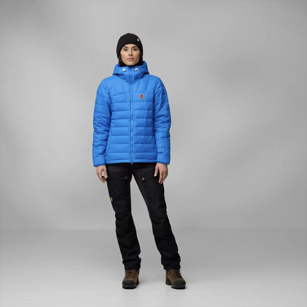 Campera De Pluma Fjall Raven Expedition Pack Down Hoodie Mujer