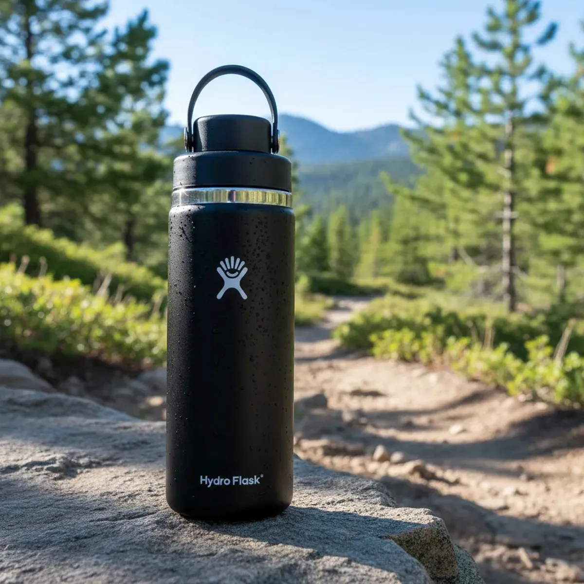 Botella Hydro Flask 710 Ml Boca Ancha Flex Ch 24 Oz