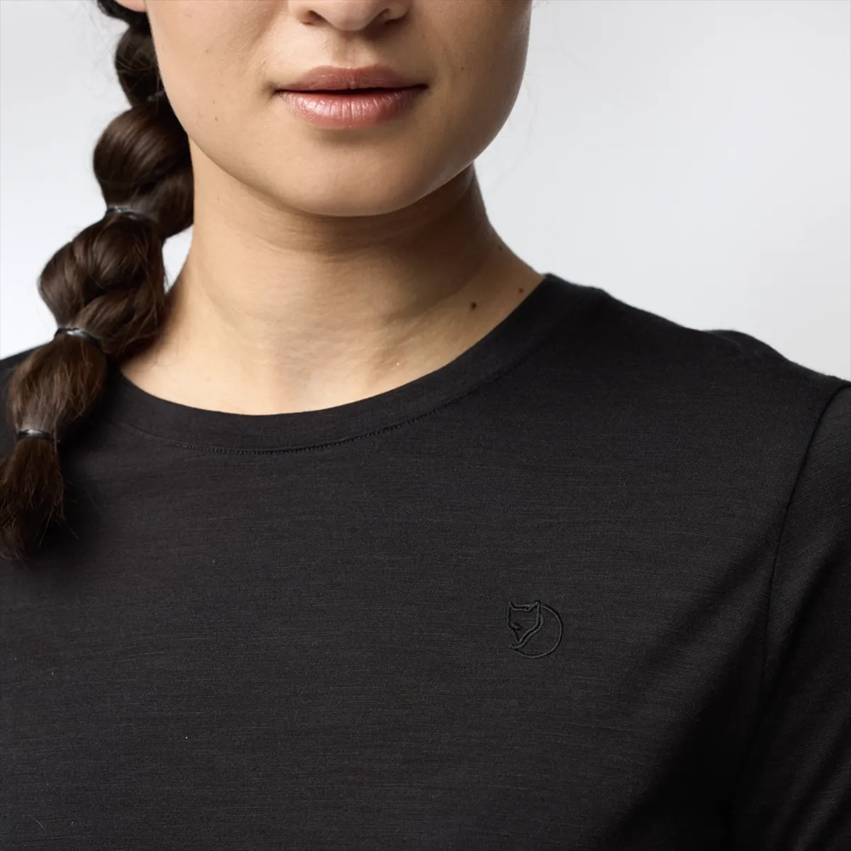 Camiseta Fjall Raven Abisko Wool Long Sleve Mujer