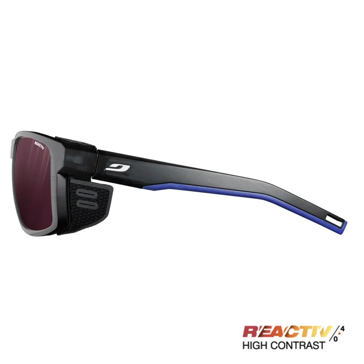 Anteojos Julbo Shield M Reactiv Alto Contraste Categoría 0-4