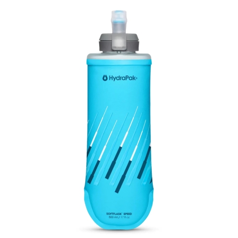 Botella Hydrapak Softflask Speed 500ml Malibu Blue