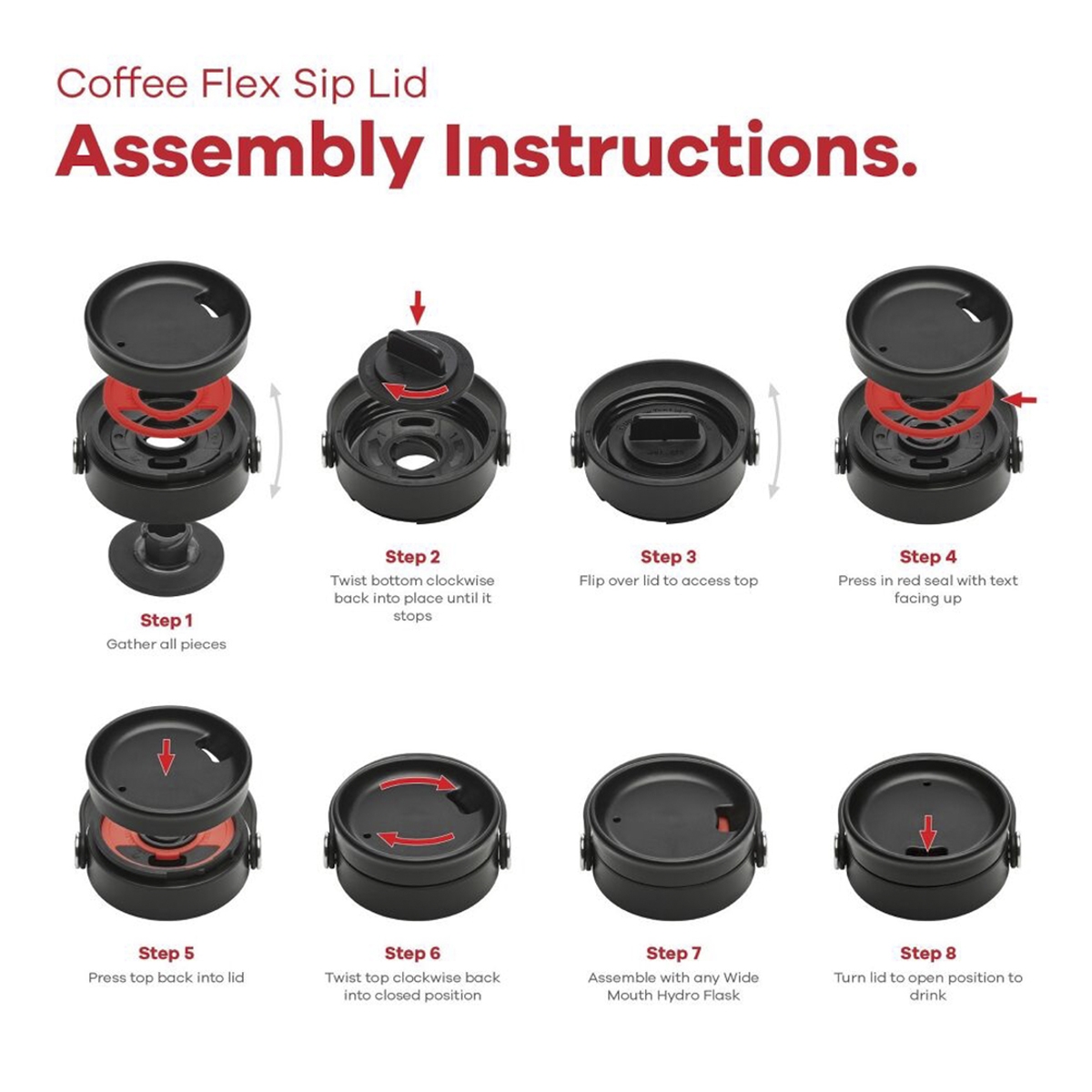 Botella Hydro Flask 473 Ml Flex Sip Lid 16 Oz