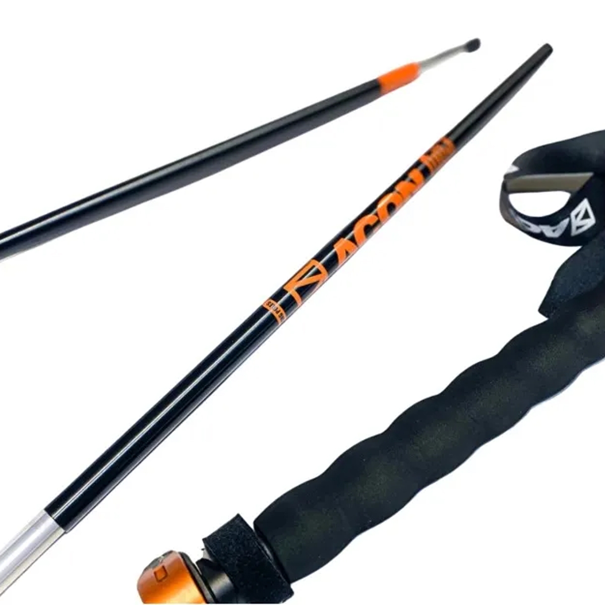 Baston Acon Trail Z Aluminio Naranja 115-135 Cm
