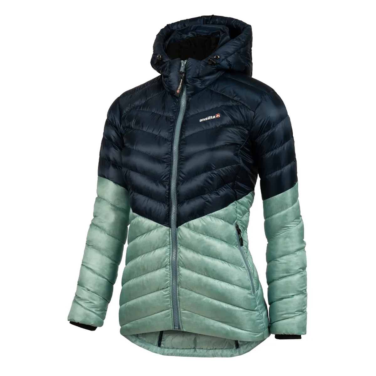 Campera Piuquen C/cap Pertex Plumón 800 Fp Versatil Mujer