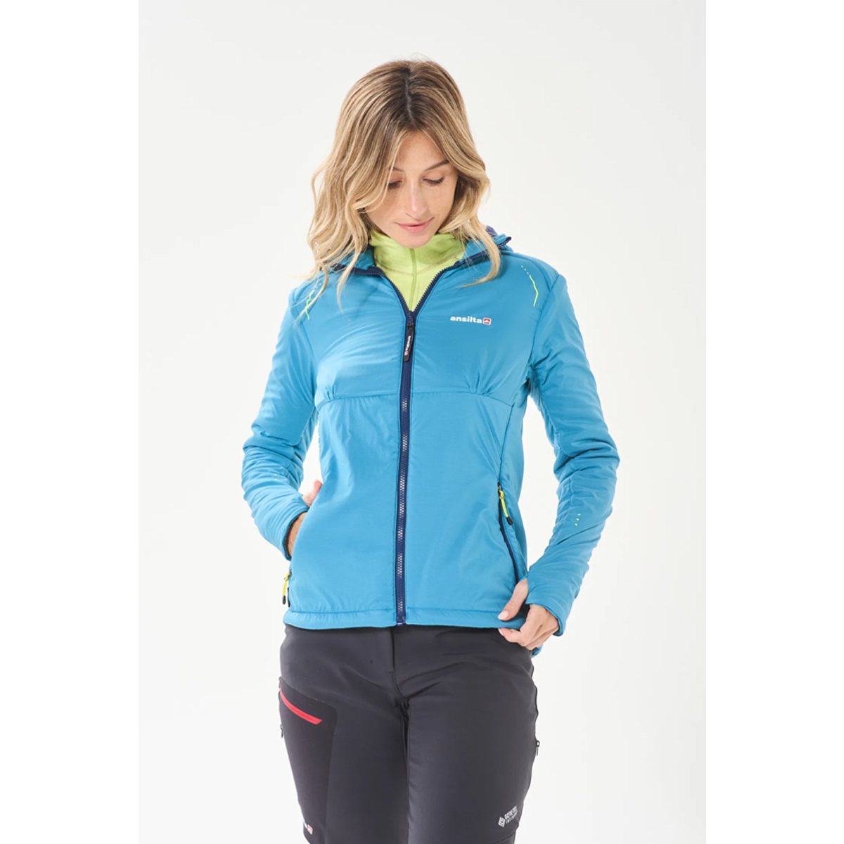 Campera Alpha Pertex Polartec Versátil Para Climas Fríos Mujer