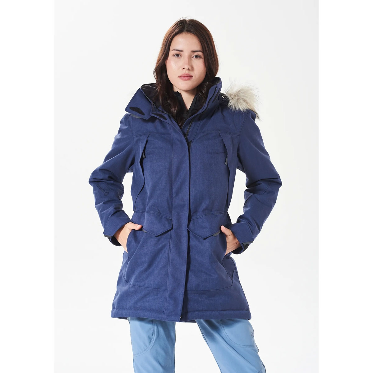 Campera Ansilta Parka Terra Gore-tex 2c Primaloft Urbana Mujer