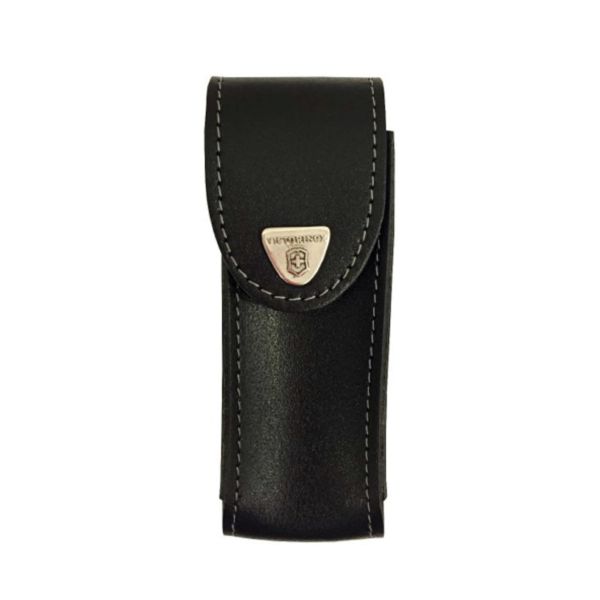Victorinox Estuche Cuero Negro Grande