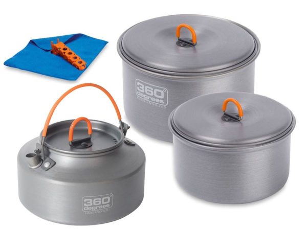 Marmita 360º Degrees Furno large cook set with Kettle