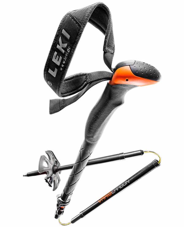 Baston Leki Tour Stick Vario Carbon 110-135cm - Imagen 5