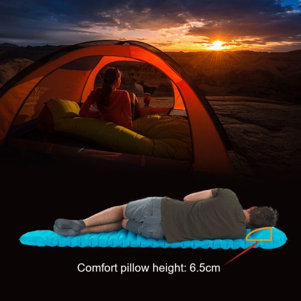 Aislante Naturehike Inflable TPU Con Almohada - Imagen 7