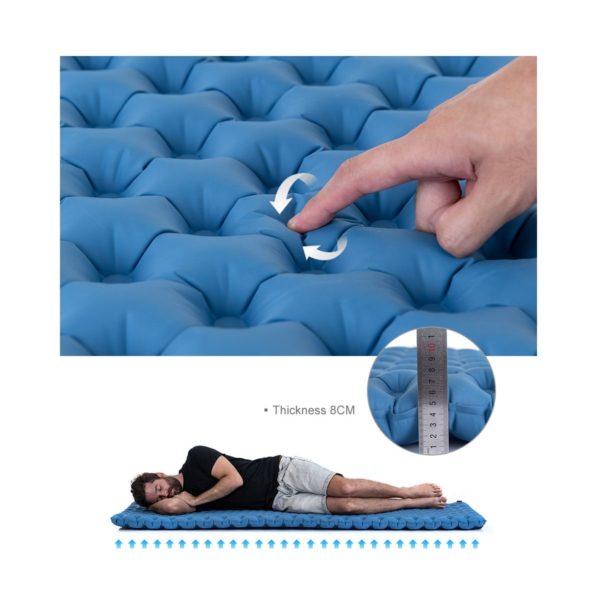 Aislante Naturehike Inflable Doble Capa - Imagen 5
