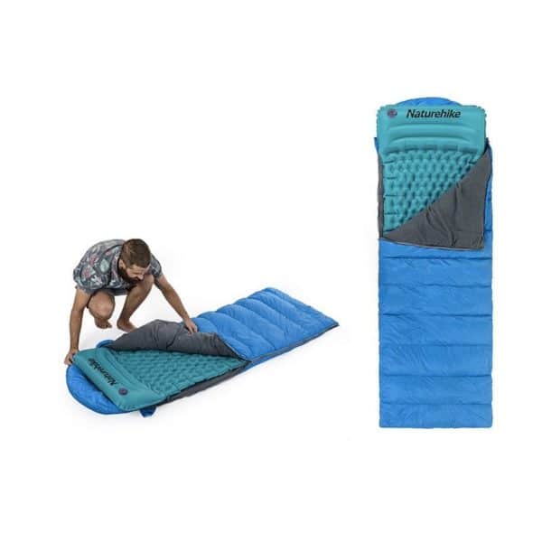 Aislante Naturehike Inflable Ultralight Con Almohada - Imagen 8