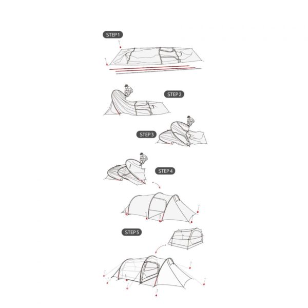 Carpa Naturehike Opalus 2 - Imagen 6
