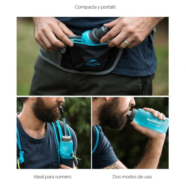 Botella Naturehike Flexible 420 Ml - Imagen 4