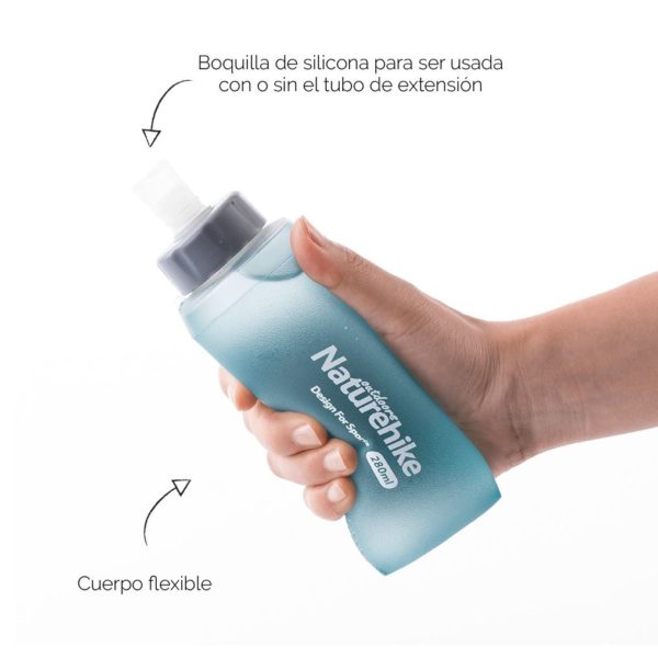 Botella Naturehike Flexible 420 Ml - Imagen 8