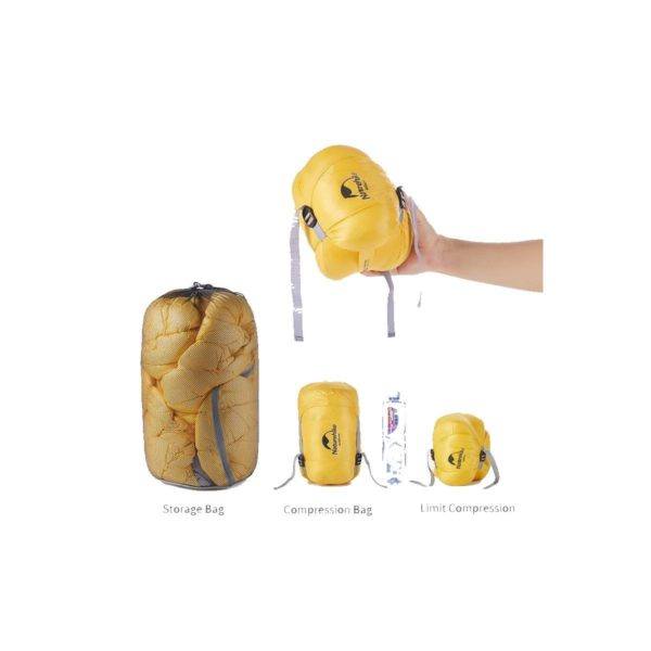 Bolsa De Dormir Naturehike CW300 Duvet 300gr. 4ºC - Imagen 7