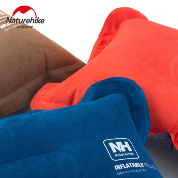 Almohada Naturehike Inflable Gamuzada - Imagen 2