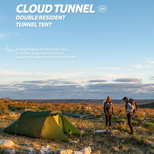 Carpa Naturehike Cloud Tunnel 2 - Imagen 5
