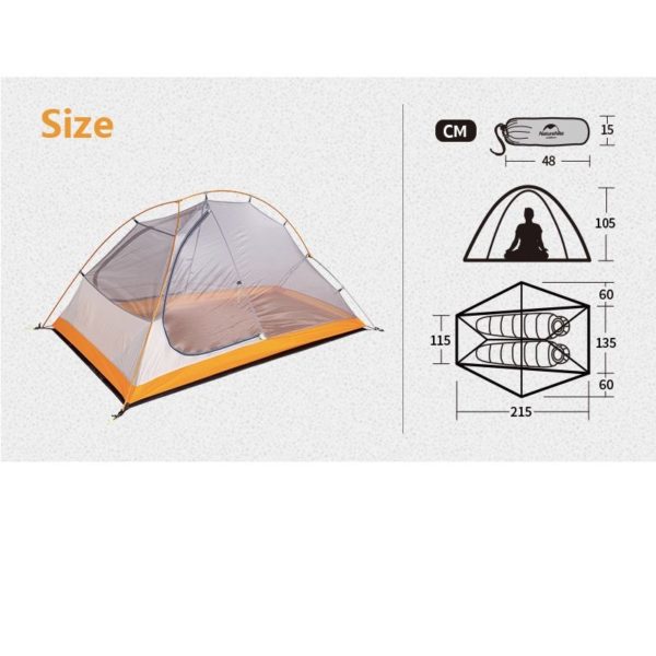 Carpa Naturehike Spider 2 - Imagen 12