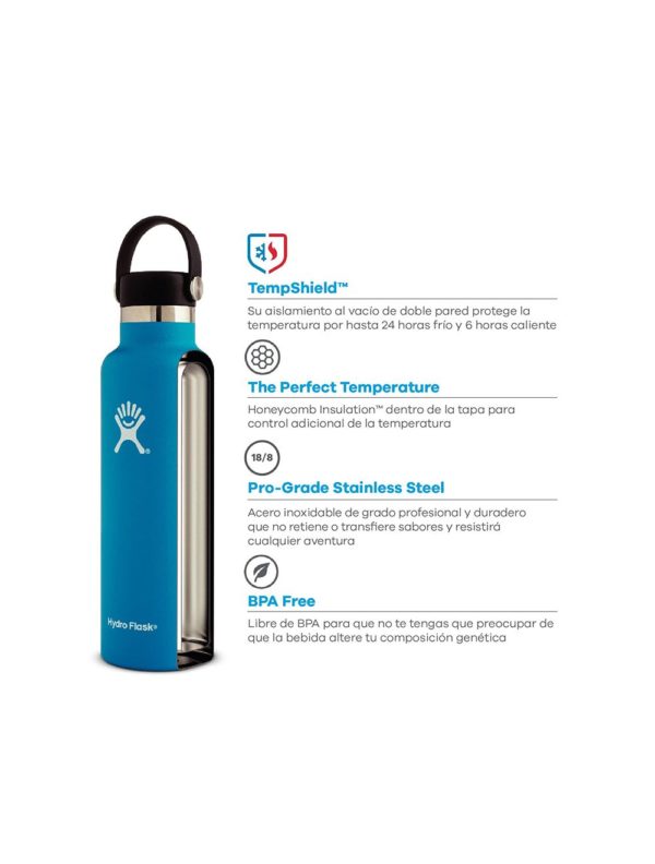 Botella termica Hydro Flask 621 ml Boca Standar - Imagen 8