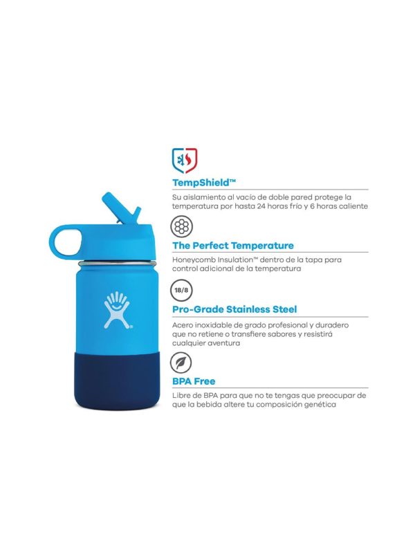 Botella termica Hydro Flask 355 ml Kids Boca ancha - Imagen 4